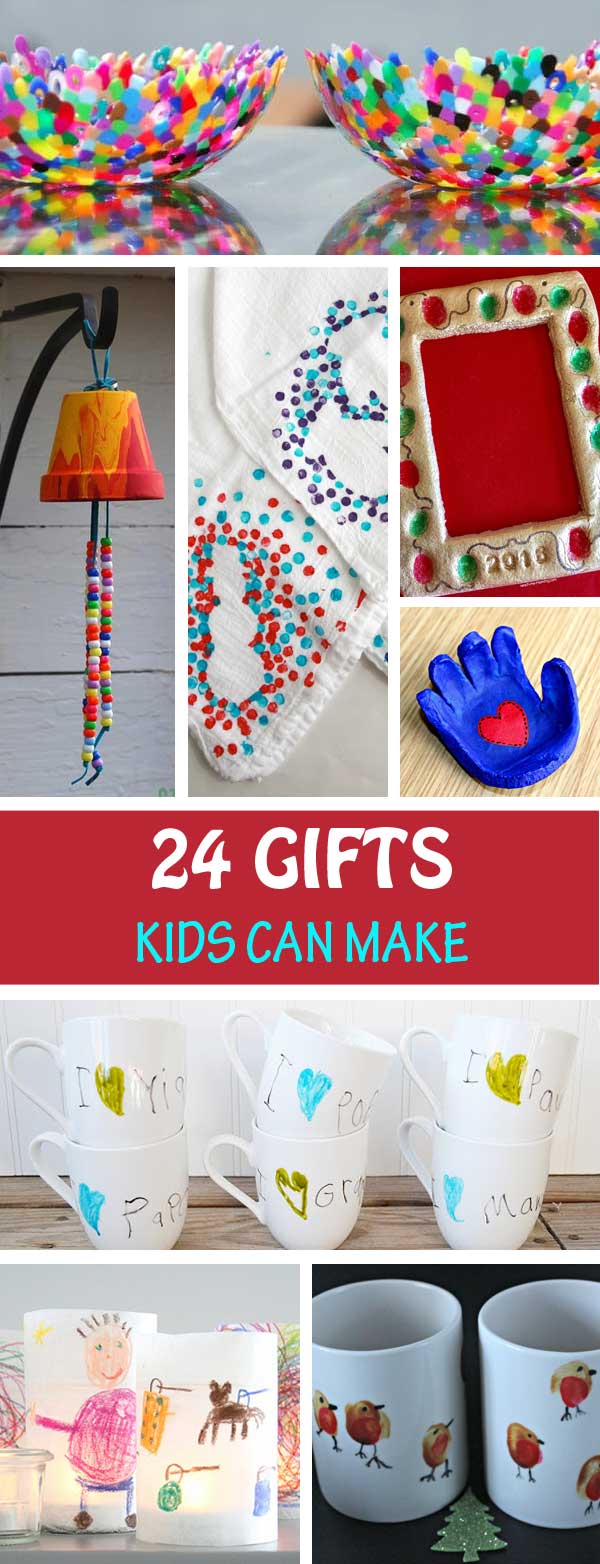 homemade christmas gifts for kids to make