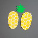 Bubble Wrap Pineapple Craft Kids - Pineapple Template