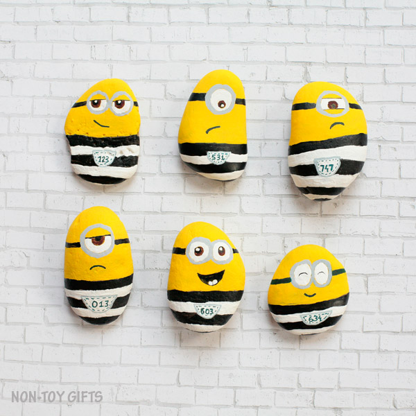 Minions in Jail Rocks by Non Toy Gifts