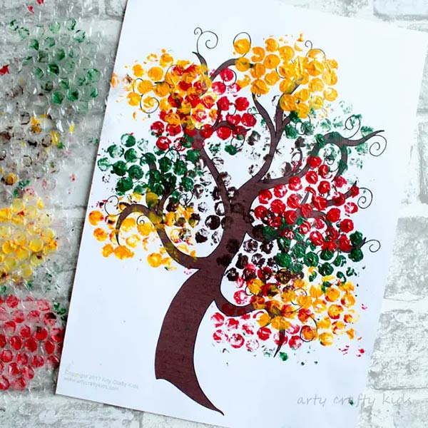 20+ Fall Tree Crafts For Kids - Easy and Gorgeous For All Ages