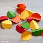 3D Fall Tree Paper Craft For Kids To Make This Autumn