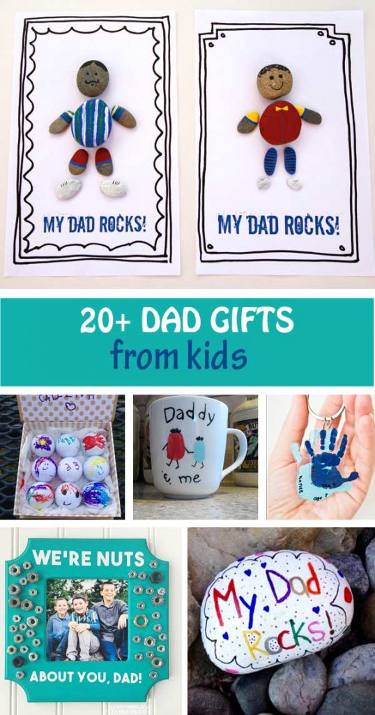 20 Dad Gifts From Kids For Father's Day KidMade Gift Ideas