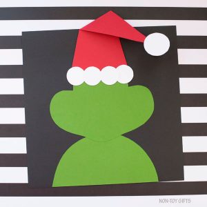 Grinch Paper Craft For Kids [with TEMPLATE]