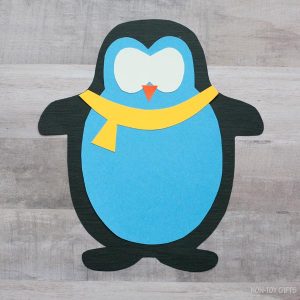 Paper Penguin Craft with TEMPLATE - Easy Winter Craft for Kids