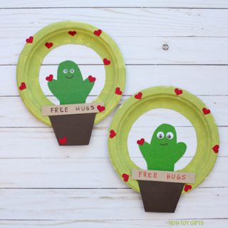 Cactus Valentine wreath