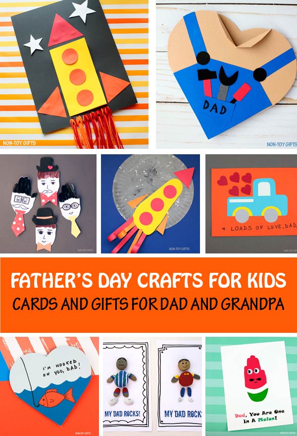 Download Fathers Day Crafts Kids Easy Crafts Cards And Gifts For Dad Grandpa