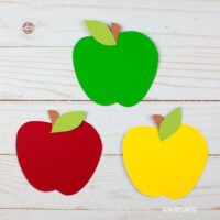 Apple Basket Craft For Kids - Fall Craft With FREE Template