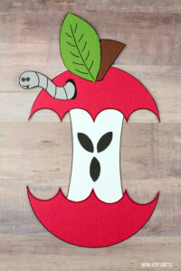 Apple Core Craft WITH TEMPLATE - Non-Toy Gifts
