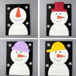 Easy Snowman Craft Printable - Winter Craft For Kids - Non-Toy Gifts