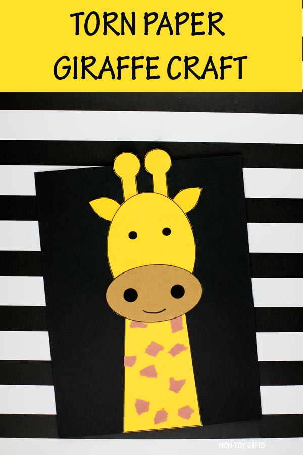 Giraffe Head Pattern Stickers - 50 Pack Scrapbooking & Craft Decals For Journals And DIY Projects