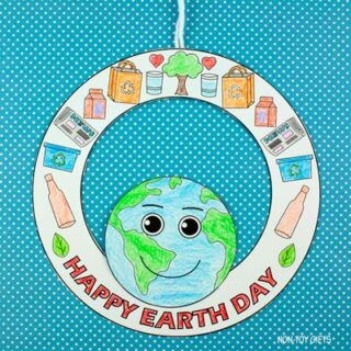 I Can Help the Earth Headband - DIY Earth Day Hat - Non-Toy Gifts