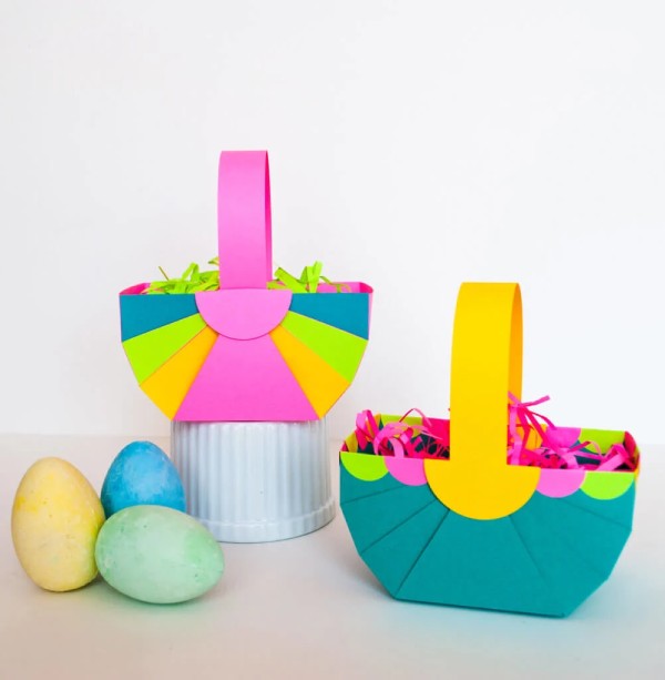 Paper Easter Baskets