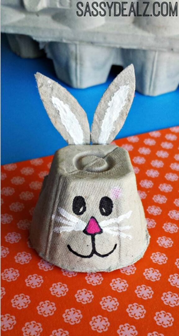 50 Bunny Crafts For Kids - Spring Or Easter - Non-Toy Gifts