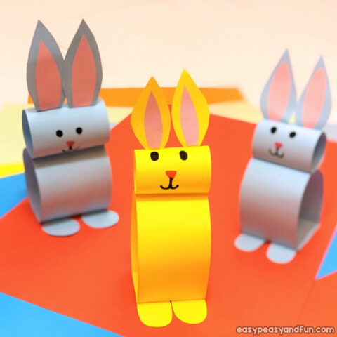 50 Bunny Crafts For Kids - Spring Or Easter - Non-Toy Gifts