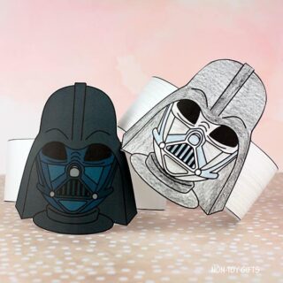 5 DIY Star Wars Paper Hats with Printable TEMPLATES - Non-Toy Gifts