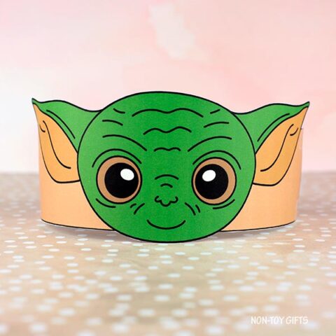 5 DIY Star Wars Paper Hats with Printable TEMPLATES - Non-Toy Gifts