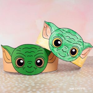 5 DIY Star Wars Paper Hats with Printable TEMPLATES - Non-Toy Gifts