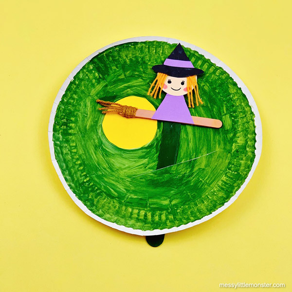 15 Paper Plate Halloween Crafts For Kids - Non-Toy Gifts