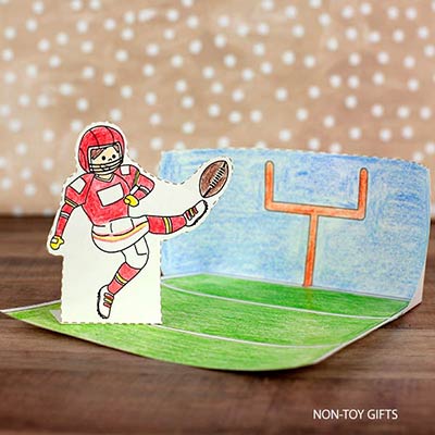 Football Diorama Craft