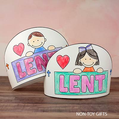 Lent Paper Hat
