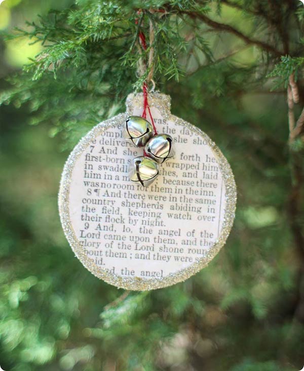 DIY Birth of Jesus ornament